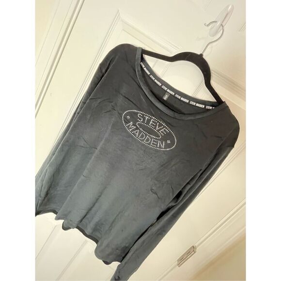 Steve Madden women’s black sleepwear top XL super soft NWT - Picture 1 of 6